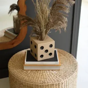 Ceramic Dice Vase