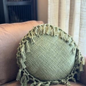 Vintage Chartreuse Pillows